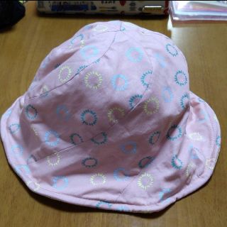 ラーゴム(LAGOM)の新品タグ付き☆SM2ラーゴム 花柄リバーシブルHAT ピンク(帽子)