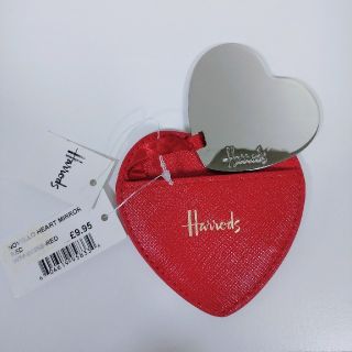 ハロッズ(Harrods)の新品未使用☆Harrods ハートのミラー(ミラー)