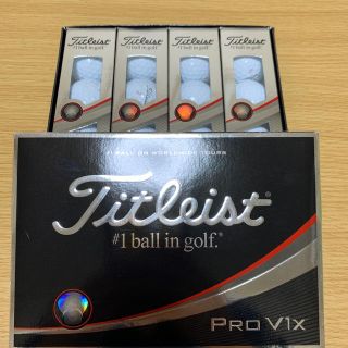 タイトリスト(Titleist)の青キング様専用　【新品未使用】タイトリスト　Pro V1X 1ダース(ゴルフ)