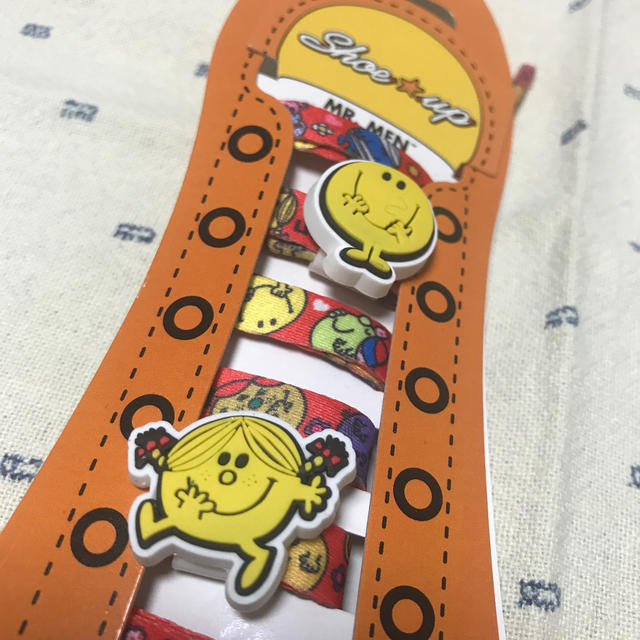 【未使用】靴紐　シューアップ　MR.MEN LITTLE MISS 正規品 レディースの靴/シューズ(その他)の商品写真