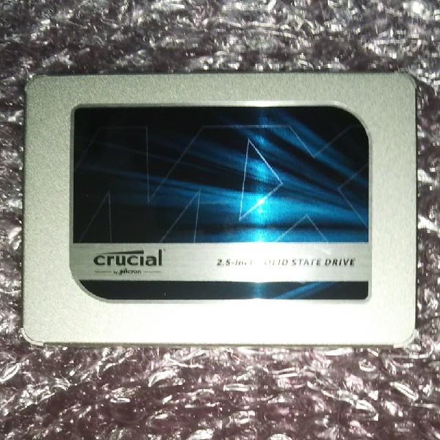 【動作確認済】Crucial MX500 2.5インチSSD 500GB 付属無