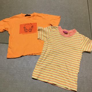 キッズ 男の子 Tシャツ 2枚組(Tシャツ/カットソー)