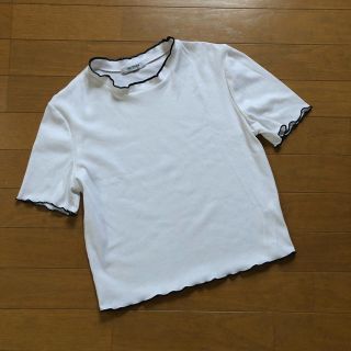 ザラ(ZARA)のZARA★トップス★Tシャツ★ハイネック★リブ★(Tシャツ(半袖/袖なし))