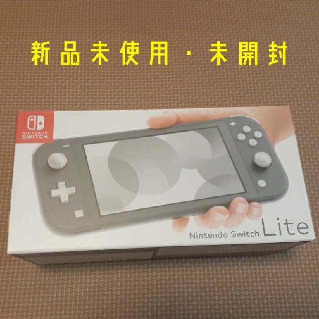 大海物語 Nintendo Switch lite スイッチライト グレー 本体 新品 www