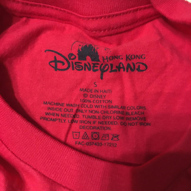 Disney(ディズニー)の香港　ディズニー　Tシャツ　未使用 レディースのトップス(Tシャツ(半袖/袖なし))の商品写真