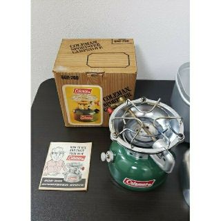 アルミクッカーセット 【極美品】コールマン 弱く アルミクッカーセット 【極美品】コールマン 弱く