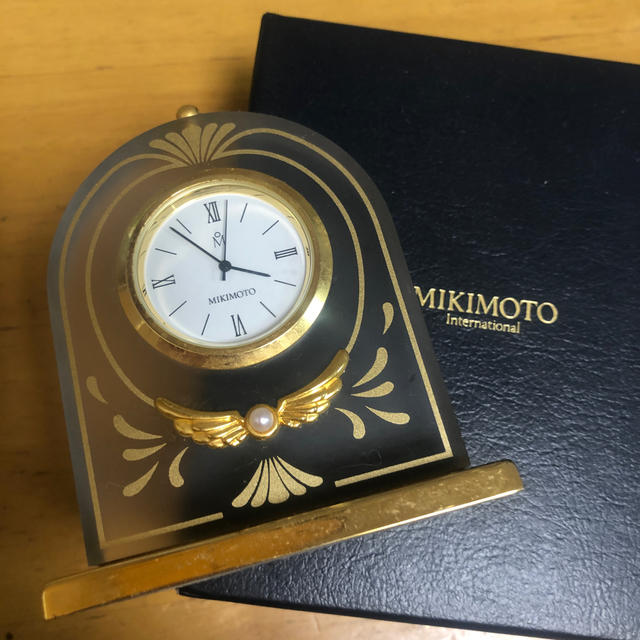 MIKIMOTO(ミキモト)の置き時計 インテリア/住まい/日用品のインテリア小物(置時計)の商品写真