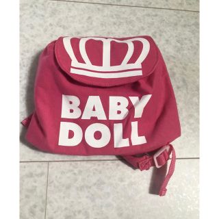 ベビードール(BABYDOLL)のタグ付き未使用！BABY DOLL リュック　子供用(リュックサック)