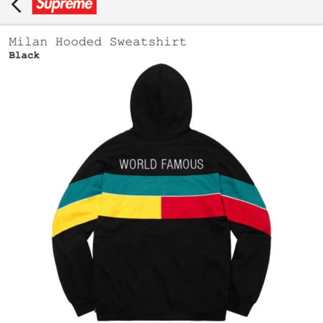 Supreme - SUPREME Milan hooded sweatshirt シュプリームの通販 by
