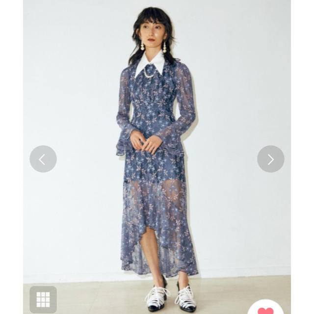 PAMEO POSE(パメオポーズ)のPAMEO POSE Lace Princes Dress レディースのワンピース(ひざ丈ワンピース)の商品写真