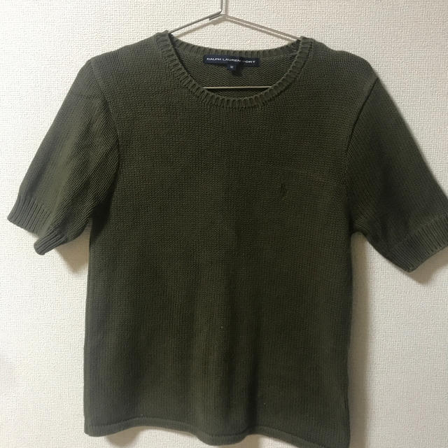 Ralph Lauren(ラルフローレン)のサマーニット　ポロ レディースのトップス(Tシャツ(半袖/袖なし))の商品写真