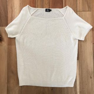 カルバンクライン(Calvin Klein)のサマーニット(Tシャツ(半袖/袖なし))