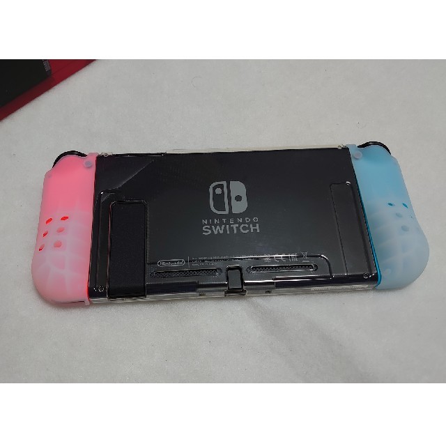 スイッチ Nintendo Switch 本体★ネオンブルー 美品 カバー付 - 2