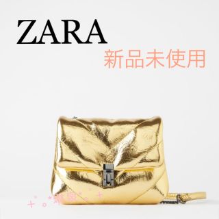 ザラ(ZARA)の2020 新作【ZARA】ザラ　キルティング加工入りミニショルダーバッグ(ショルダーバッグ)