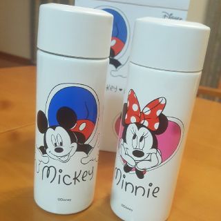 ディズニー(Disney)の値下げしました♪ ディズニー ミッキー&ミニーデザイン ポケットボトル(タンブラー)