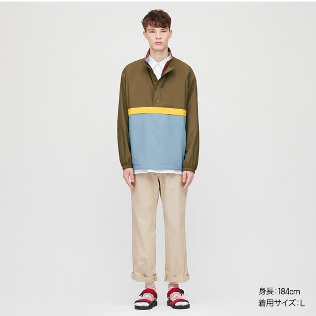 UNIQLO(ユニクロ)のユニクロ アンダーソン　ポケッタブルプルオーバー  JW anderson ＸＬ メンズのトップス(パーカー)の商品写真