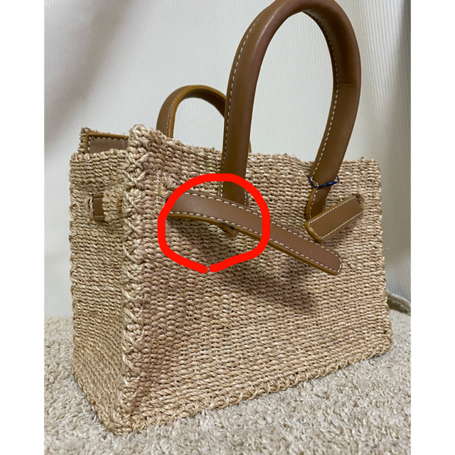 SEA(シー)の新品♡SEA カゴバーキン サイズS レディースのバッグ(かごバッグ/ストローバッグ)の商品写真
