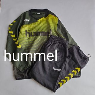 ヒュンメル(hummel)のヒュンメル　セットアップ　上下　プルオーバーナイロン(トレーニング用品)