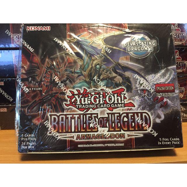遊戯王 - 遊戯王　バトルオブレジェンド：アルマゲドン　Eu　英語版　8box　セット