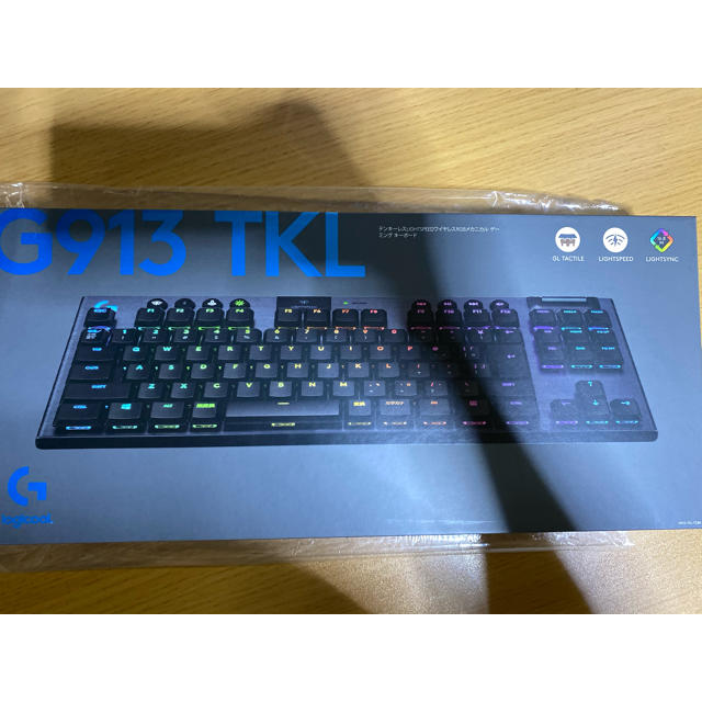 ロジクール G913 tkl 超美品  スマホ/家電/カメラのPC/タブレット(PC周辺機器)の商品写真