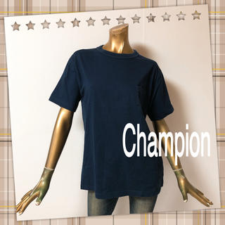 チャンピオン(Champion)の専用❤Champion ♥ シンプル ポケット 定番 ロゴ Ｔシャツ(Tシャツ(半袖/袖なし))
