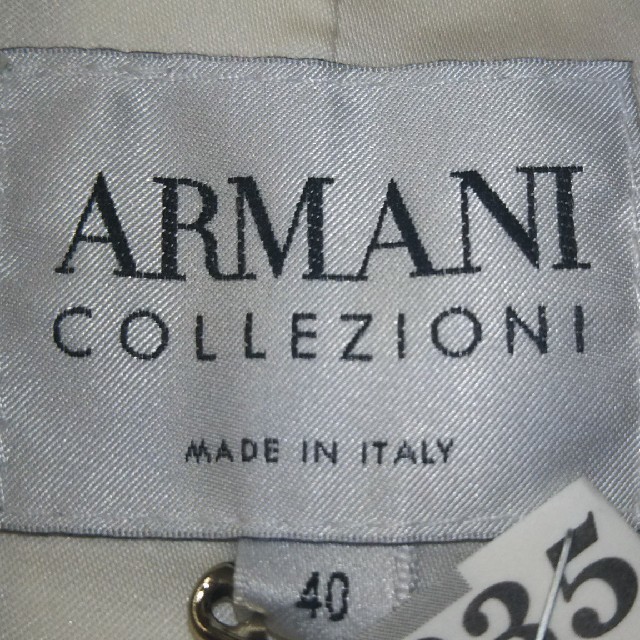 ARMANI COLLEZIONI(アルマーニ コレツィオーニ)の美品🌟スタンドカラーコート レディースのジャケット/アウター(ロングコート)の商品写真