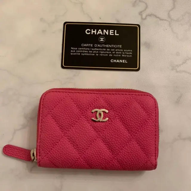 コインケース新品未使用 激レア シャネル CHANEL マットキャビアスキン コインケース