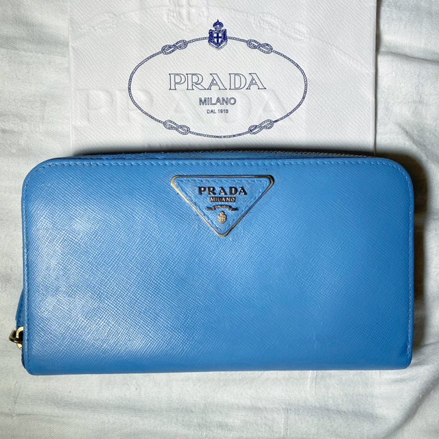 PRADA(プラダ)のPRADA プラダ 長財布 クリーニング済み レディースのファッション小物(財布)の商品写真