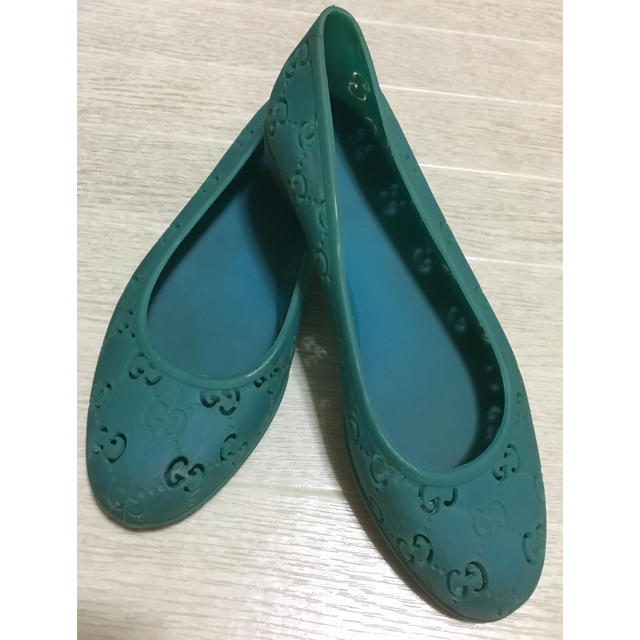 Gucci(グッチ)のGucci GG ラバー フラット シューズ レディースの靴/シューズ(バレエシューズ)の商品写真