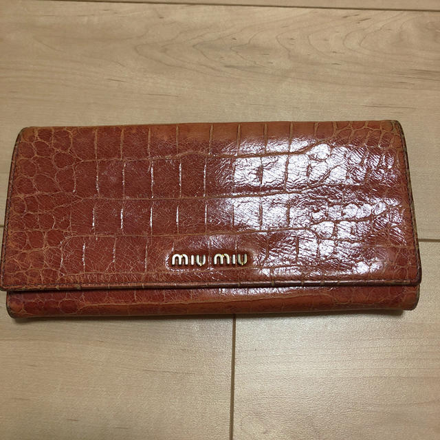 miumiu(ミュウミュウ)のmiumiu 長財布 メンズのファッション小物(長財布)の商品写真