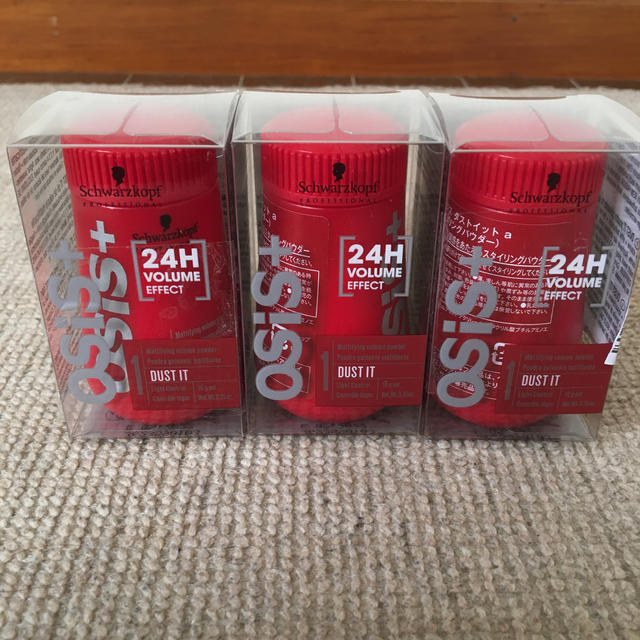 Schwarzkopf(シュワルツコフ)のシュワルツコフ オージス ダストイット DUST IT 10g 3個セット コスメ/美容のヘアケア/スタイリング(ヘアワックス/ヘアクリーム)の商品写真