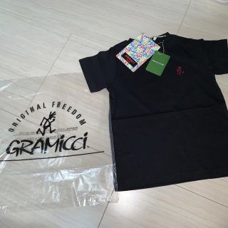 グラミチ(GRAMICCI)の新品未使用タグ付き　グラミチ  Grammicci 100 黒 Tシャツ　キッズ(Tシャツ/カットソー)