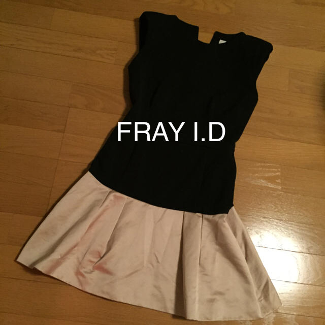 FRAY I.D(フレイアイディー)のフレイアイディー バイカラーワンピ レディースのワンピース(その他)の商品写真