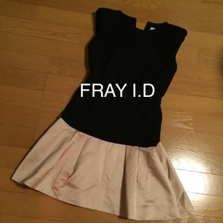 フレイアイディー(FRAY I.D)のフレイアイディー バイカラーワンピ(その他)