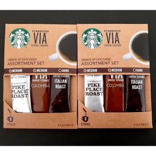 スターバックスコーヒー(Starbucks Coffee)の送料無料★スターバックスコーヒー VIA コーヒー インスタント スタバ 豆(コーヒー)