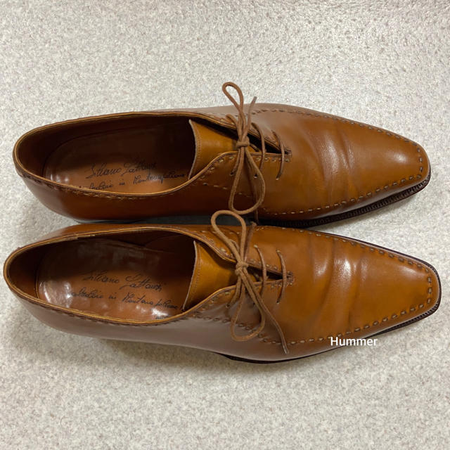一番の贈り物 SILVANO LATTANZI シルバノラッタンジ 美品 レースアップ 一番の贈り物 SILVANO LATTANZI シルバノラッタンジ 美品 レースアップ