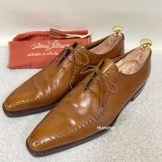 シルバノランタンジ(SILVANO LATTANZI)のシルバノラッタンジ　美品　レースアップ　シューズ　最高級な逸品　純正保存袋！(ドレス/ビジネス)