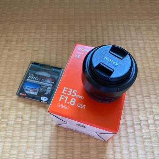 ソニー(SONY)のSONY SEL35F18 単焦点レンズ 美品(レンズ(単焦点))