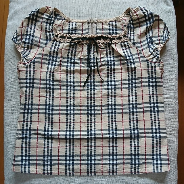 BURBERRY(バーバリー)のBURBERRY LONDON（子供用）チェックブラウス キッズ/ベビー/マタニティのキッズ服女の子用(90cm~)(ブラウス)の商品写真