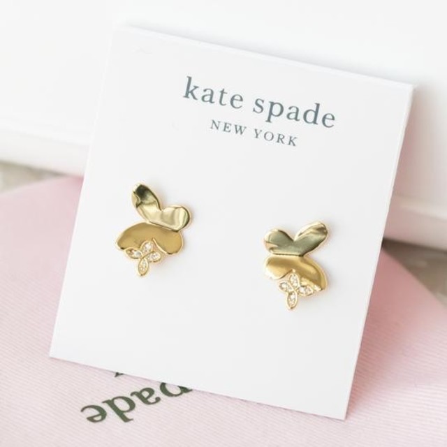 kate spade new york - 新品♤ケイトスペード バタフライ ピアスの通販 