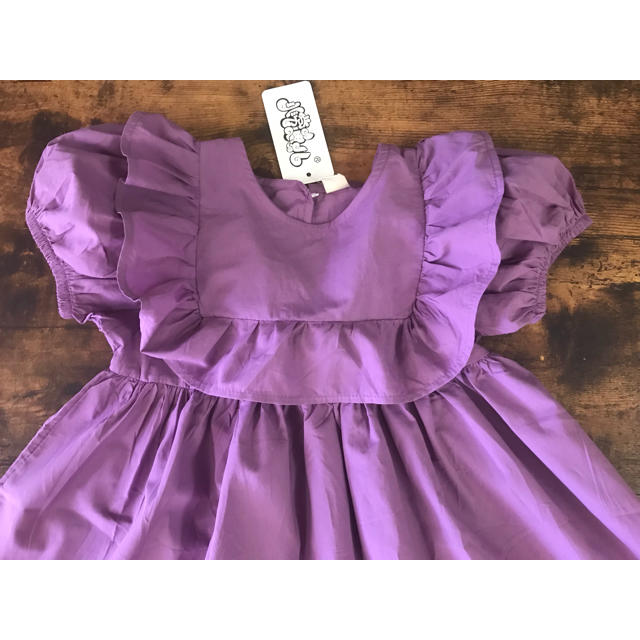 フリルワンピース 130 キッズ/ベビー/マタニティのキッズ服女の子用(90cm~)(ワンピース)の商品写真