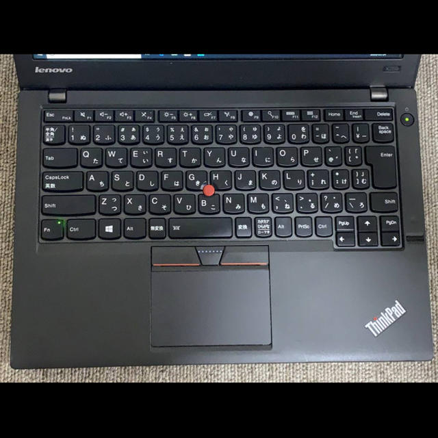 ThinkPad X250 i5 5300U Office 2016付 スマホ/家電/カメラのPC/タブレット(ノートPC)の商品写真