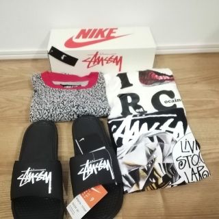 ステューシー(STUSSY)の「いっちー様専用」STUSSY NIKE BENASSI(サンダル)