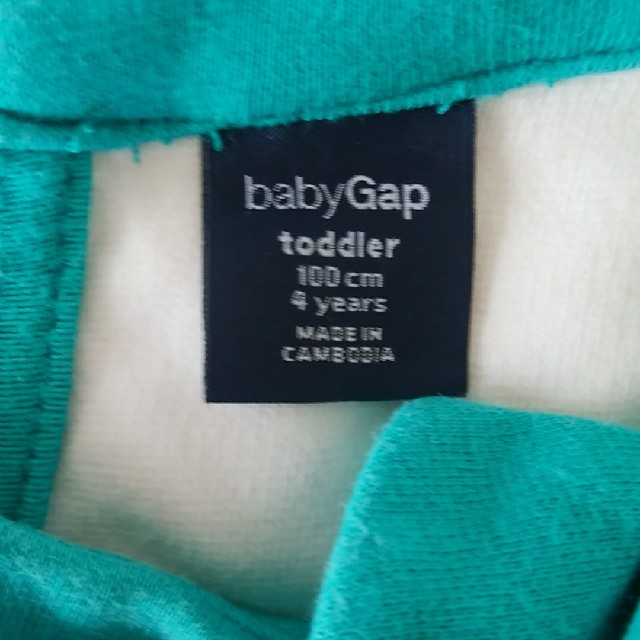 babyGAP(ベビーギャップ)の100cm GAP ワンピ キッズ/ベビー/マタニティのキッズ服女の子用(90cm~)(ワンピース)の商品写真