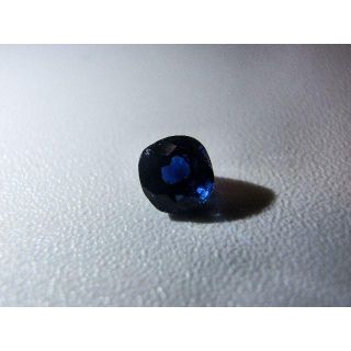 天然 ブルー サファイア 0.777ct ソーティング 鑑定 風水(その他)