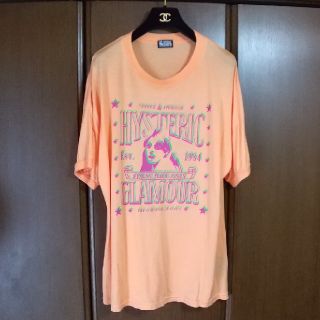 ヒステリックグラマー(HYSTERIC GLAMOUR)のヒステリックグラマー🌟オレンジT(Tシャツ(半袖/袖なし))