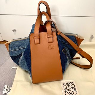 ロエベ(LOEWE)の超美品☆ロエベ☆希少ハンモックデニム☆スモール(ハンドバッグ)