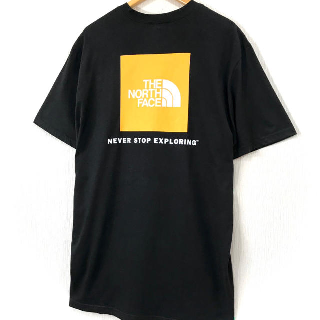 超ビッグ ☆ 新品 ノースフェイス BOX Tシャツ 黒 白 4XL 5L