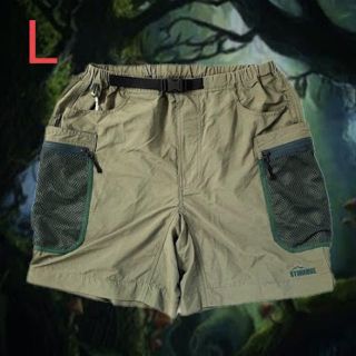 ザノースフェイス(THE NORTH FACE)のL STABRIDGE × GRIP SWANY SHORTS 2 カーキ(ショートパンツ)