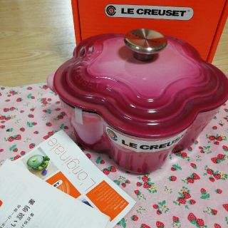 新品 LE CREUSET 限定 ココットフルール ベリー | www.jarussi.com.br